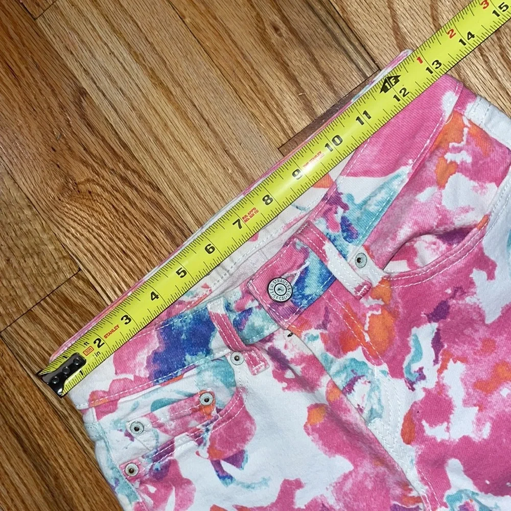 Levi's Floral Jegging Skinny Jean Leggings Size 27
